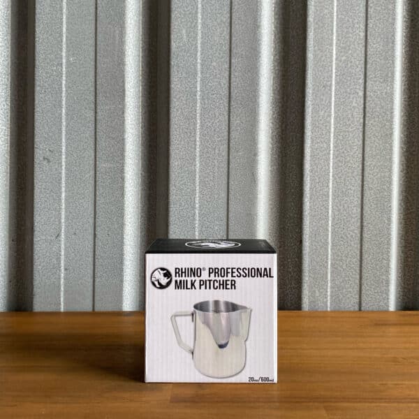 Rhino Professional Milk Jug Silver