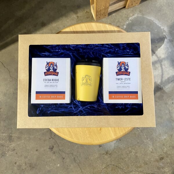 Coffee Drip Bags & 8oz Cup